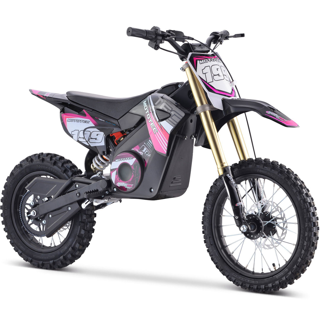 MotoTec 1800 Watt 48v Kids / Teen Electric Dirt Bike