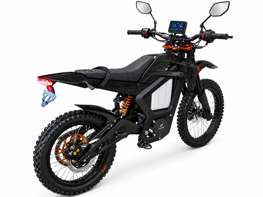 2026 KICKIN Champ Pro - 13000w 72v Electric Dirt Bike with Headlight and Street Legal Kit