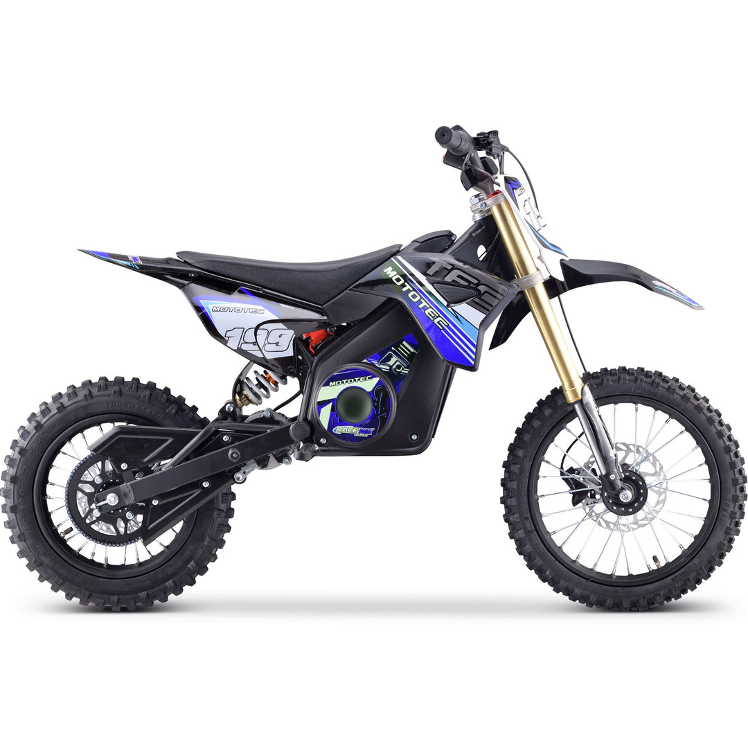 MotoTec 1800 Watt 48v Kids / Teen Electric Dirt Bike