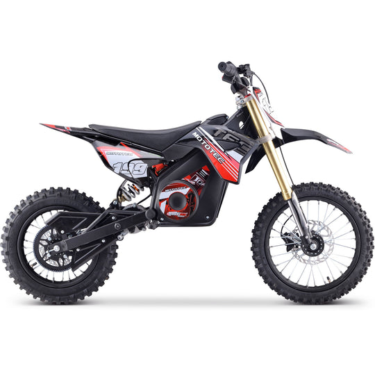 MotoTec 1800 Watt 48v Kids / Teen Electric Dirt Bike