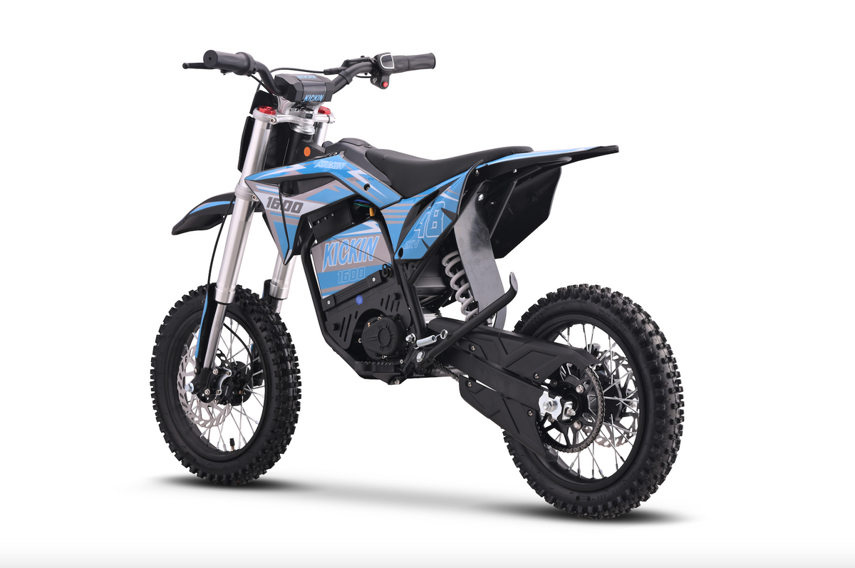 Kickin EXV PRO 48V 1600W Electric Dirt Bike – Kids & Youth Off‑Road ...