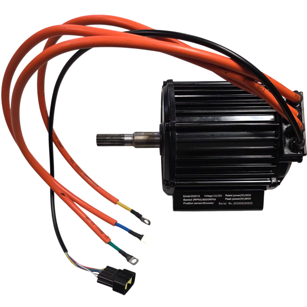 OEM 72V Brushless Motor - Without Gearbox for KICKIN EXV 8000W
