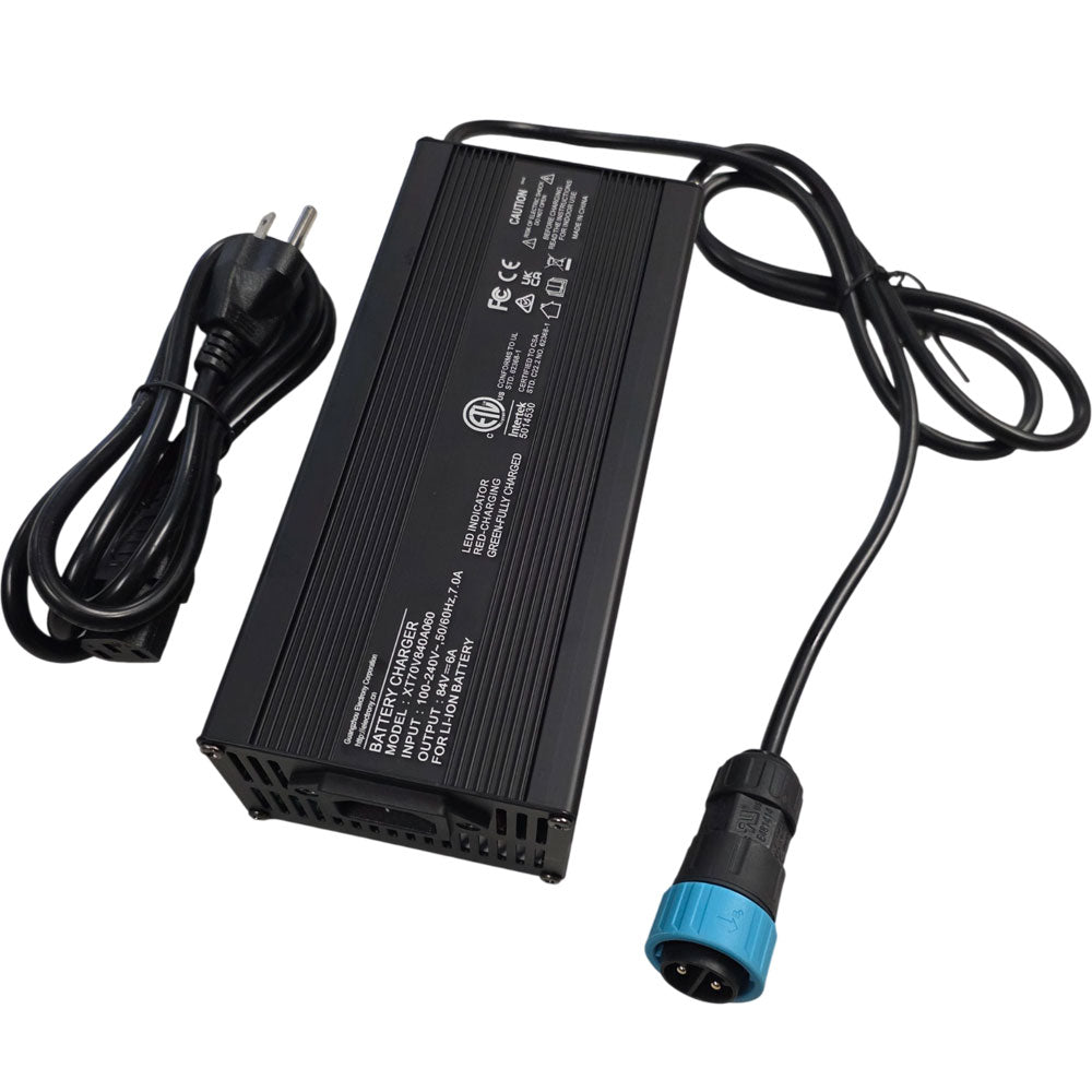 OEM 84V 6A Charger - US Plug for KICKIN EXV 8000W